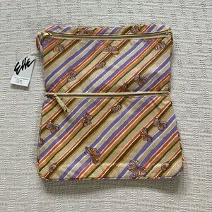 Elle NWT vintage butterfly clutch.